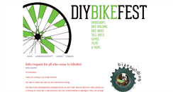 Desktop Screenshot of diybikefest.puscii.nl